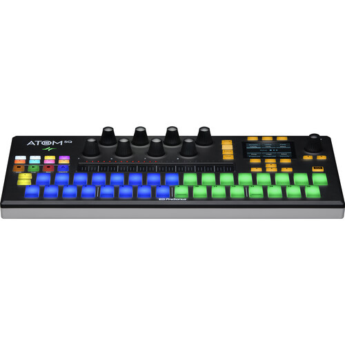 HYBRID MIDI KEYBOARD/PAD PERFORMANCE AND PRODUCTION CONTROLLER